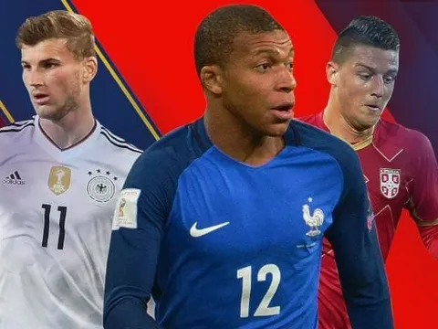 Top 10 cầu thủ hứa hẹn đột phá tại World Cup