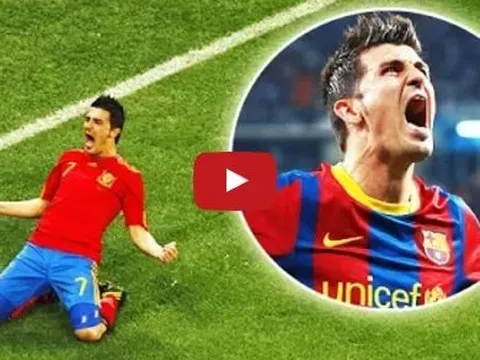 Top 15 siêu phẩm trong sự nghiệp David Villa