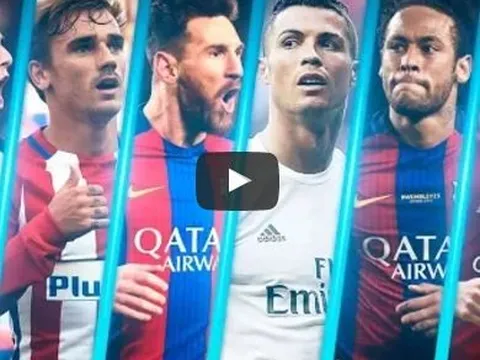 Top 30 bàn thắng từ chấm đá phạt đẹp mắt nhất năm 2017