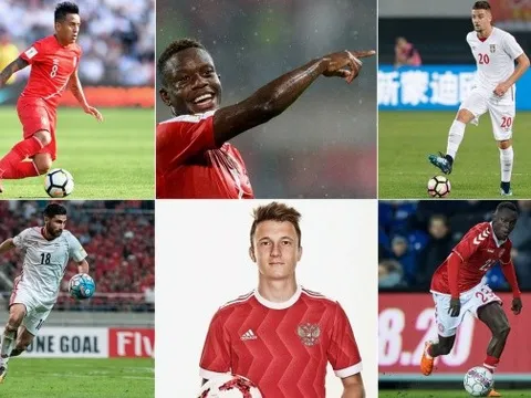 Top 6 cầu thủ tiềm năng sẽ gây 'siêu bão' tại World Cup