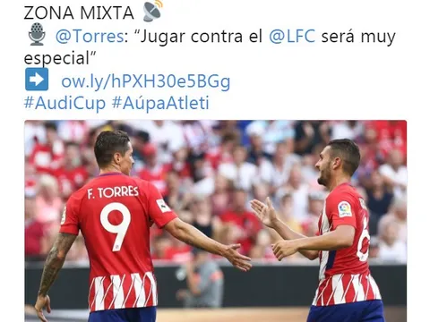 Torres ghi bàn, fan Liverpool hóng ngày gặp lại