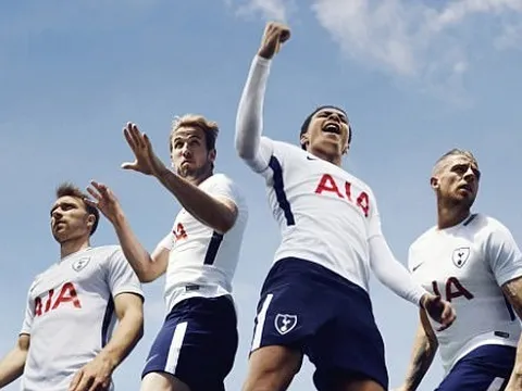 Tottenham tung mẫu áo mùa 2017/18 cực chất bên 'người tình mới'