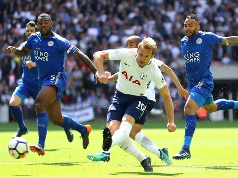 Tottenham cùng Leicester City tạo nên trận cầu 9 bàn thắng điên rồ