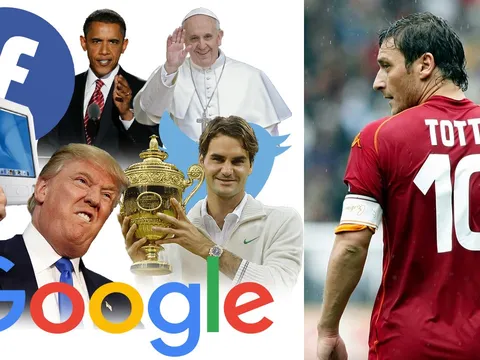 Totti cân cả Thế giới trong 25 năm