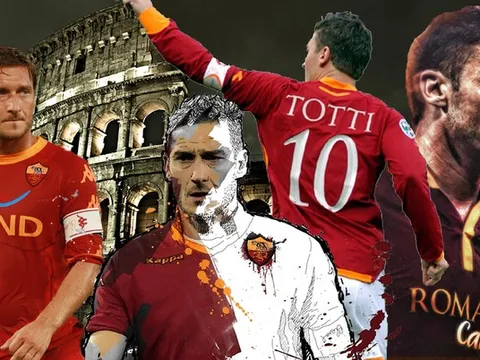 Totti và 10 cái nhất do CĐV bình chọn trong suốt sự nghiệp 25 năm