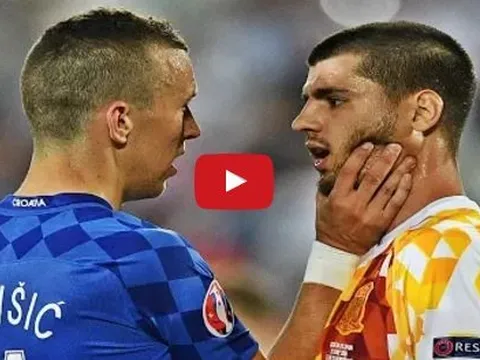 Trận cầu đáng nhớ: Croatia 2-1 Tây Ban Nha (EURO 2016)
