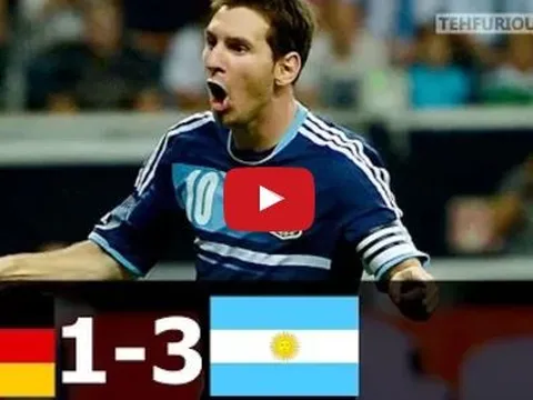 Trận cầu đáng nhớ: Đức 1-3 Argentina (giao hữu 2012/13)