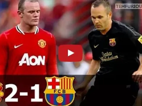 Trận cầu đáng nhớ: Man United 2-1 FC Barcelona (2011-12)
