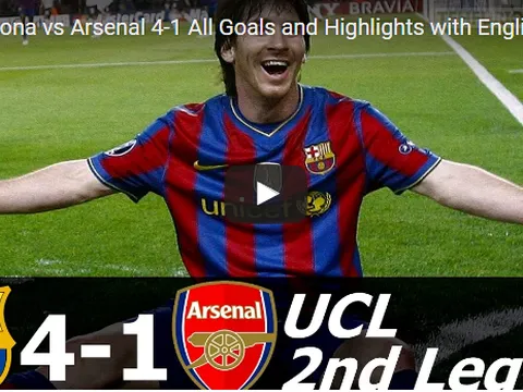 Trận cầu kinh điển: Barca 4-1 Arsenal (UCL 2009/10)