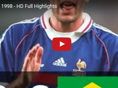 Trận cầu kinh điển: Brazil 0-3 Pháp (Chung kết World Cup 1998)