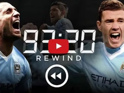 Trận cầu kinh điển: Man City 3-2 QPR: Aguero khiến Man United khóc hận
