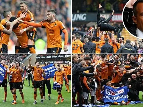 Trở lại Premier League sau 6 năm, Wolves mở hội ăn mừng