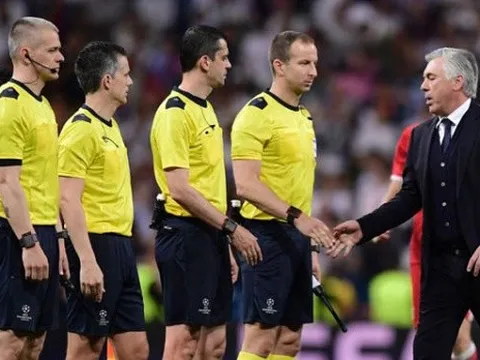 Trọng tài thiên vị Real Madrid, Ancelotti vẫn chưa nguôi giận