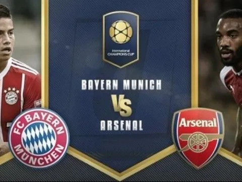 TRỰC TIẾP Bayern Munich 1-1 Arsenal (Pen 2-3): Pháo thủ chiến thắng kịch tính.