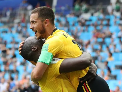 TRỰC TIẾP Bỉ 5-2 Tunisia: Hazard, Lukaku lên đồng, Bỉ thắng nhẹ Tunisia (Hết giờ)