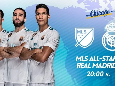 TRỰC TIẾP MLS All-Stars 1-1 Real Madrid: Tỷ số được quân bình (Kết thúc)