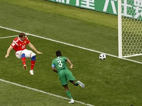 TRỰC TIẾP Nga 5-0 Saudi Arabia: Golovin đá phạt tuyệt vời (KẾT THÚC)