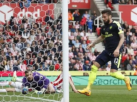 TRỰC TIẾP Stoke City 1-4 Arsenal: Pháo thủ thăng hoa (Kết thúc)