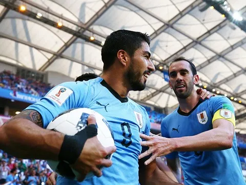 TRỰC TIẾP Uruguay 1-0 Saudi Arabia: Xong, cục diện bảng A ngã ngũ (Hết H2)