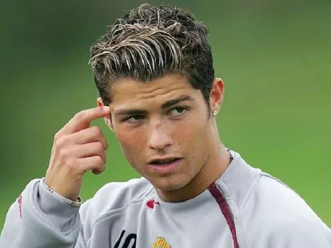 Trước húi cua, Ronaldo từng gây dấu ấn với kiểu tóc nào?