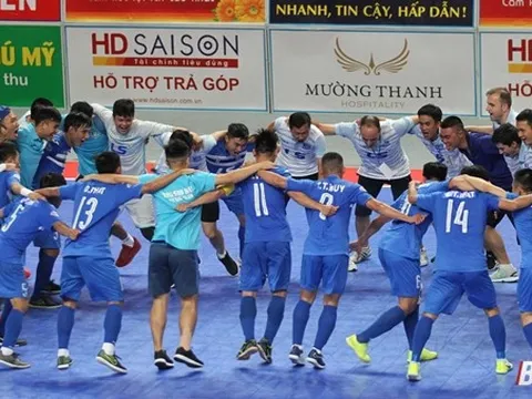 Thái Sơn Nam hoà nghẹt thở Sanatech Khánh Hoà để lên ngôi vô địch
