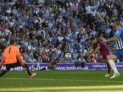 Tử thủ bất thành, Brighton đã tỏ đẳng cấp của Man City