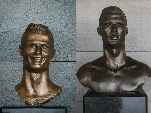 Tượng đồng 'vạn người chê' của Ronaldo đã bị hạ bệ