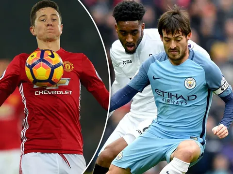 Tỷ lệ chuyền bóng thành công của các đội bóng NHA mùa này (Phần 2): Thành Manchester so kè