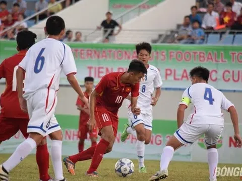 HLV U15 Đài Bắc Trung Hoa khen nức nở “Đức Chinh đệ nhị”