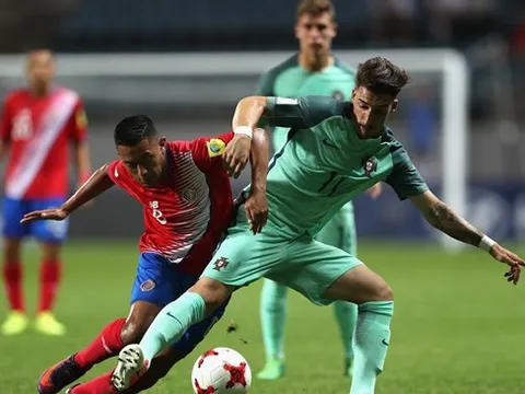 Highlights: U.20 Costa Rica 1-1 U.20 Bồ Đào Nha (World Cup U.20 - 2017)
