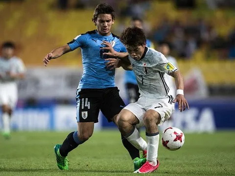 U20 Uruguay biến U20 Nhật Bản thành con "rối"