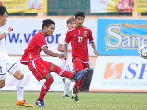 U19 Myanmar có chiến thắng đầu tiên ở giải U19 quốc tế 2017