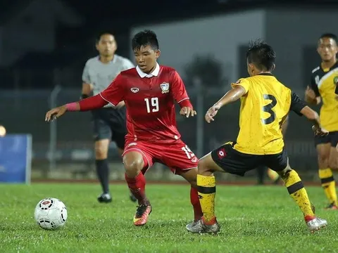 U21 Thái Lan thua sốc U21 Brunei