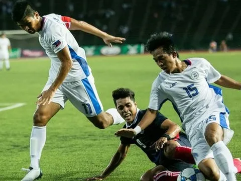 Trắng tay trước U22 Philippines, U22 Campuchia hết ảo tưởng