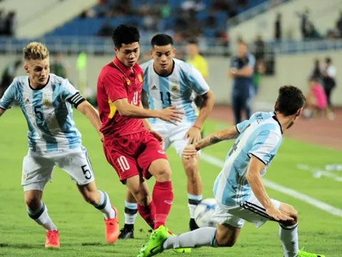 U22 Việt Nam 0-5 U20 Argentina: Đẳng cấp thế giới là đây
