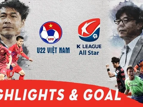 U22 Việt Nam 1-0 Các ngôi sao Hàn Quốc (Giao hữu Quốc tế)
