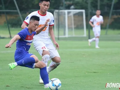 Đức Chinh nổ súng, U22 Việt Nam vượt qua Viettel trong trận đá tập