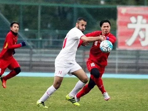 U23 Việt Nam đấu dàn "sao" châu Âu của U23 Palestine