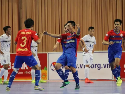 Vòng 8 giải futsal VĐQG 2017: Cú sốc mang tên Sanatech Khánh Hòa