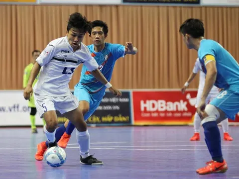 Vòng 7 giải vô địch futsal QG 2017: Thái Sơn Nam tiếp tục phô diễn sức mạnh
