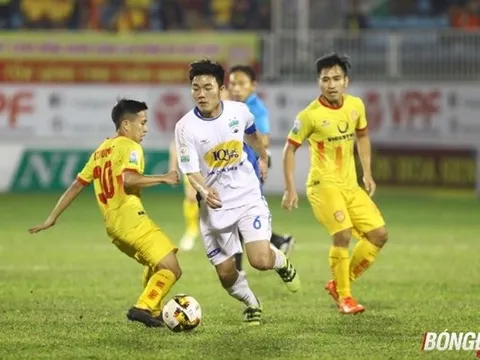 Tổng hợp vòng 4 V-League 2018: HAGL đẩy Nam Định bét bảng; Than Quảng Ninh vững ngôi đầu