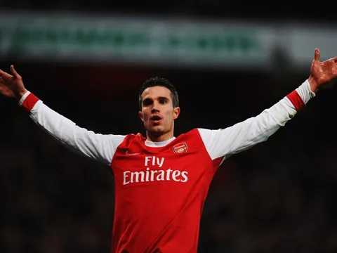 Van Persie khi còn tung hoành tại Arsenal