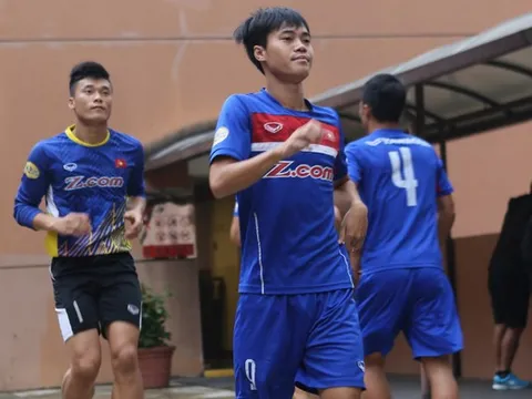 Văn Toàn đang nỗ lực giành suất đá chính ở U22 Việt Nam