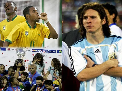 Vào ngày này |15.7| Messi lần đầu về nhì