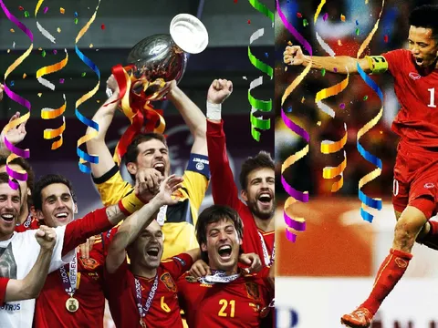 Vào ngày này |1.7| Tây Ban Nha lập hat-trick trong sinh nhật Văn Quyết