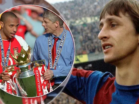 Vào ngày này |25.4| Trận hòa lịch sử của Arsenal trong sinh nhật Johan Cruyff