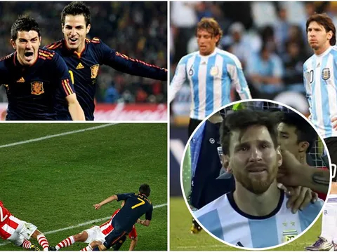 Vào ngày này |3.7| Argentina "ăn hành" và bàn thắng "bá đạo của David Villa