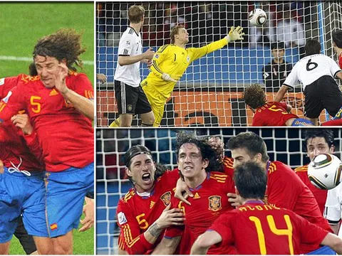 Vào ngày này |7.7| Cú đánh đầu lịch sử của Puyol