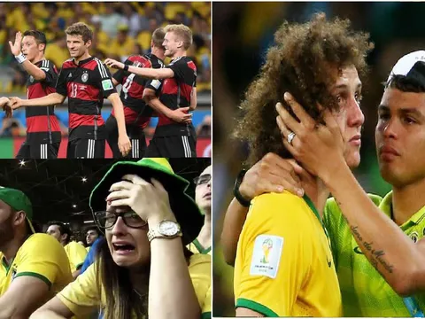 Vào ngày này |8.7| Trận thua kỷ lục, nhục nhã nhất lịch sử bóng đá Brazil