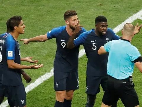 ‘Công nghệ VAR là bước ngoặt của trận chung kết World Cup 2018’